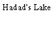 Hadad's Lake