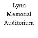 Lynn Memorial Auditorium