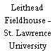Leithead Fieldhouse - St. Lawrence University