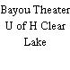 Bayou Theater U of H Clear Lake