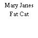 Mary Janes Fat Cat
