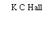 K C Hall