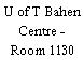 U of T Bahen Centre - Room 1130