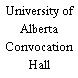 University of Alberta Convocation Hall