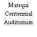 Matsqui Centennial Auditorium