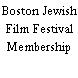 Boston Jewish Film Festival Membership