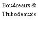 Boudreaux & Thibodeaux's