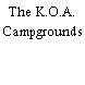 The K.O.A. Campgrounds