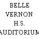 BELLE VERNON H.S. AUDITORIUM