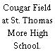 Cougar Field at St. Thomas More High School.