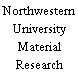 Northwestern University Material Research Science and Engineerin
