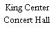 King Center Concert Hall