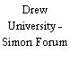 Drew University - Simon Forum