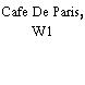 Cafe De Paris, W1