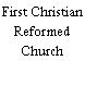 First Christian Reformed Church