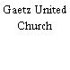 Gaetz United Church
