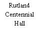 Rutland Centennial Hall