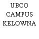 UBCO CAMPUS KELOWNA