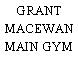 GRANT MACEWAN MAIN GYM