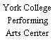 York College Performing Arts Center