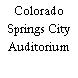 Colorado Springs City Auditorium