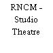 RNCM - Studio Theatre