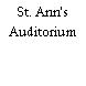 St. Ann's Auditorium