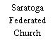 Saratoga Federated Church
