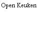 Open Keuken