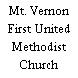 Mt. Vernon First United Methodist Church