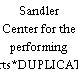 Sandler Center for the performing Arts*DUPLICATE DO NOT USE*