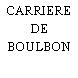 CARRIERE DE BOULBON