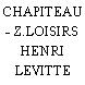 CHAPITEAU - Z.LOISIRS HENRI LEVITTE