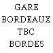 GARE BORDEAUX TBC BORDES