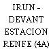 IRUN - DEVANT ESTACION RENFE (4A)