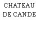 CHATEAU DE CANDE