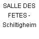 SALLE DES FETES - Schiltigheim