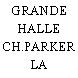 GRANDE HALLE CH.PARKER LA VILLETTE