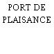 PORT DE PLAISANCE