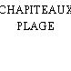 CHAPITEAUX PLAGE