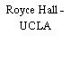 Royce Hall - UCLA