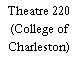 Theatre 220 (College of Charleston)