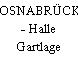 OSNABRÜCK - Halle Gartlage
