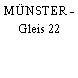 MÜNSTER - Gleis 22