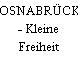 OSNABRÜCK - Kleine Freiheit