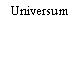 Universum