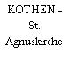 KÖTHEN - St. Agnuskirche