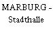 MARBURG - Stadthalle