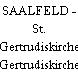 SAALFELD - St. Gertrudiskirche