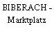 BIBERACH - Marktplatz
